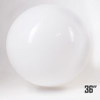 Balon Gigant 36" Biały (1 szt.)